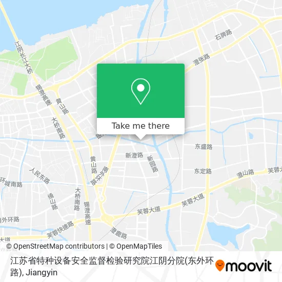 江苏省特种设备安全监督检验研究院江阴分院(东外环路) map