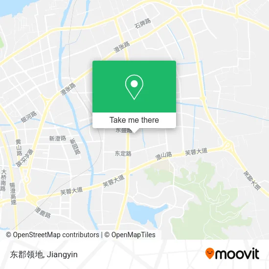 东郡领地 map