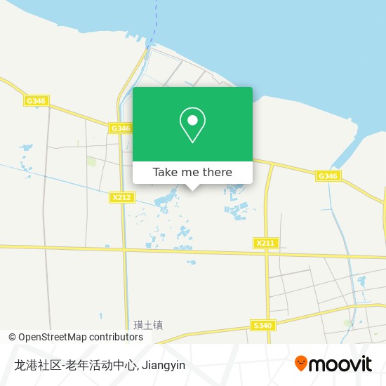 龙港社区-老年活动中心 map