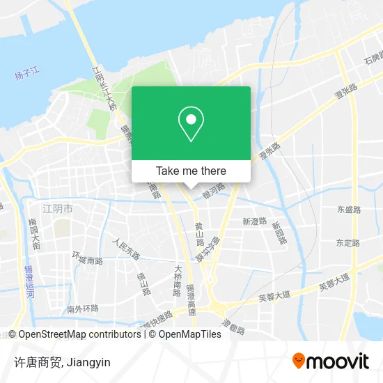 许唐商贸 map