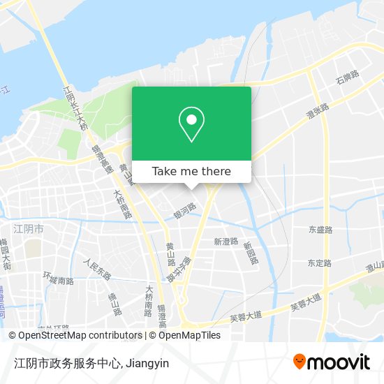 江阴市政务服务中心 map