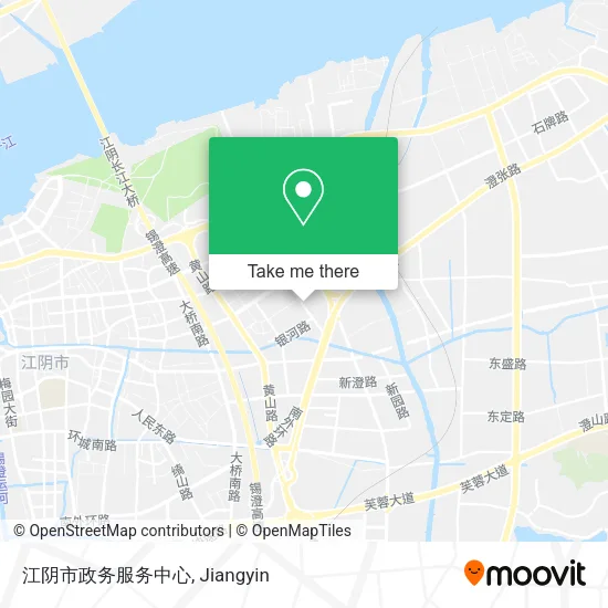 江阴市政务服务中心 map