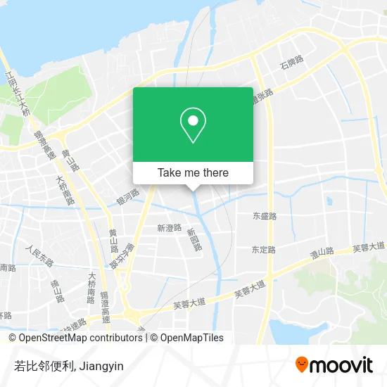 若比邻便利 map
