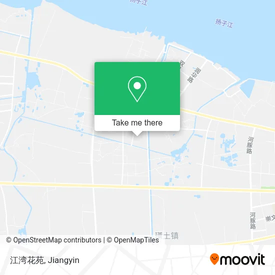 江湾花苑 map