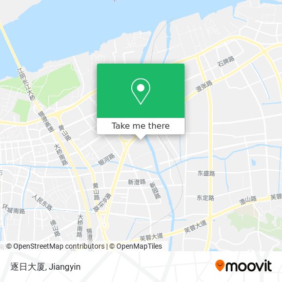 逐日大厦 map