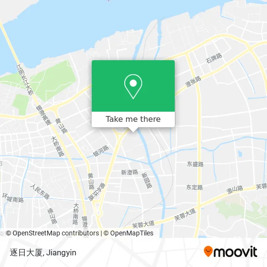 逐日大厦 map