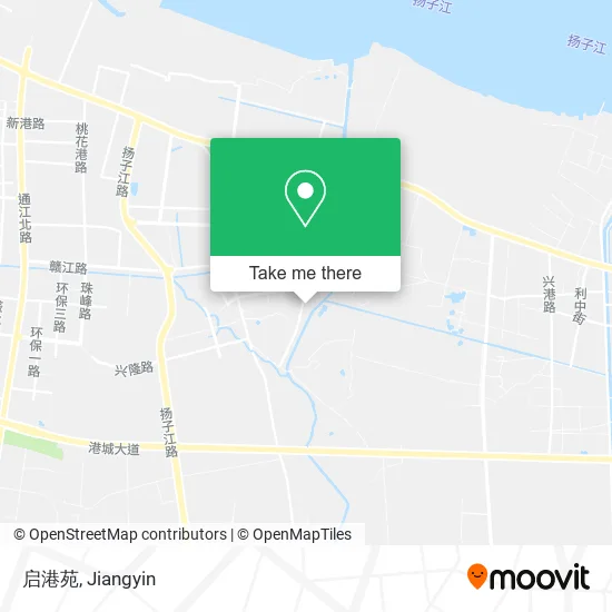 启港苑 map