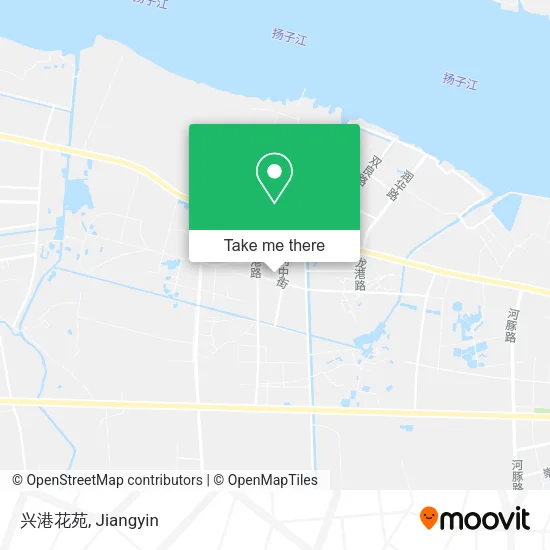 兴港花苑 map