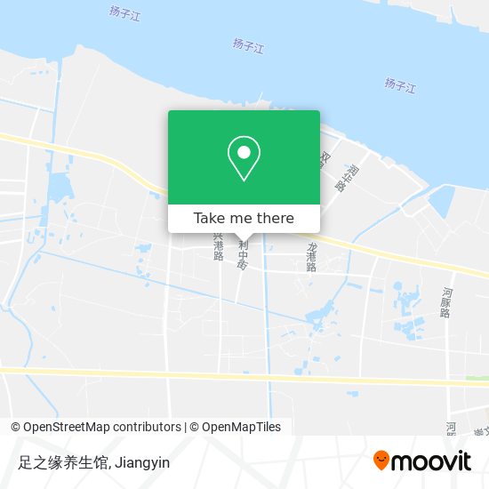 足之缘养生馆 map