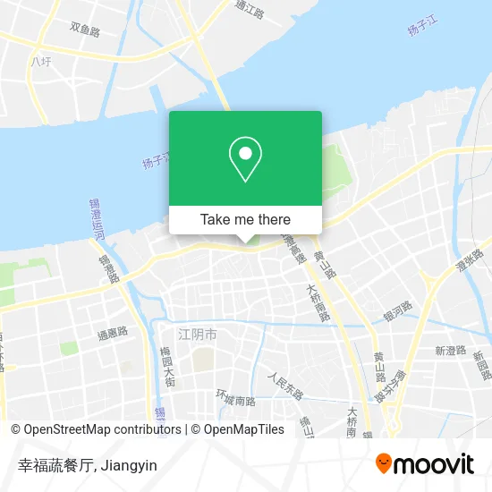 幸福蔬餐厅 map