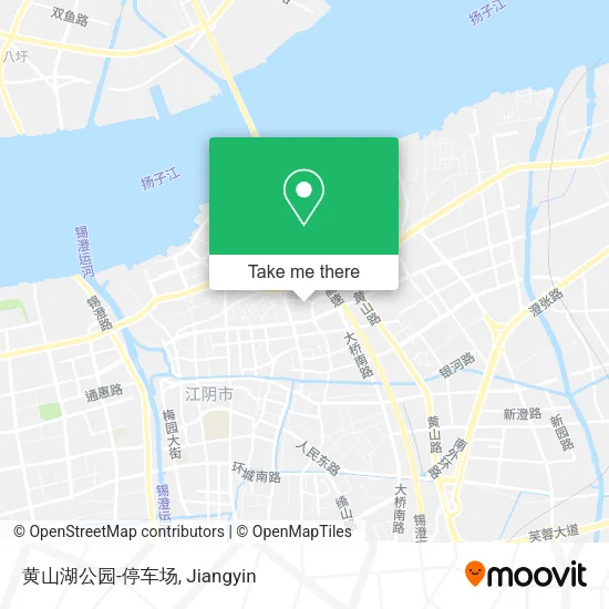 黄山湖公园-停车场 map