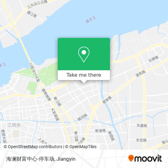 海澜财富中心-停车场 map