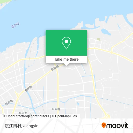 渡江四村 map