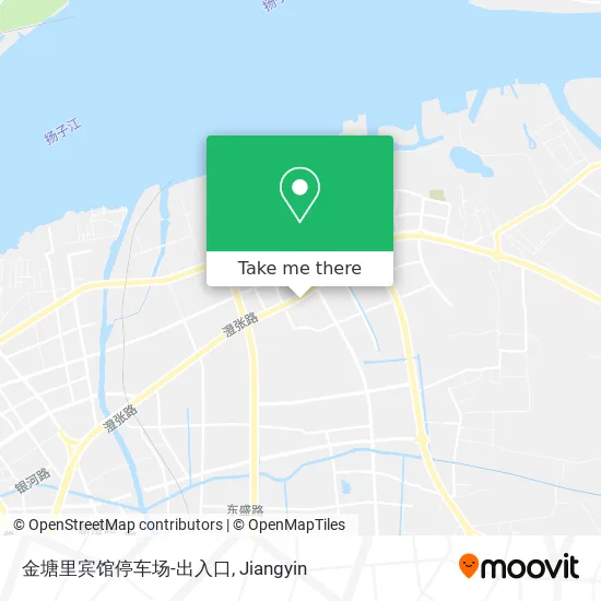 金塘里宾馆停车场-出入口 map