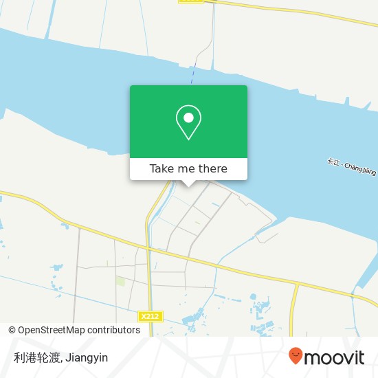 利港轮渡 map