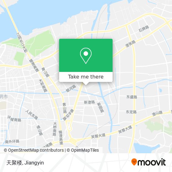 天聚楼 map
