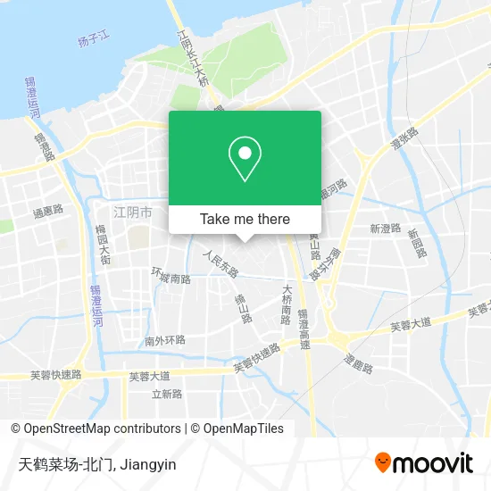 天鹤菜场-北门 map