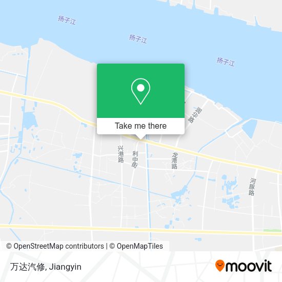 万达汽修 map