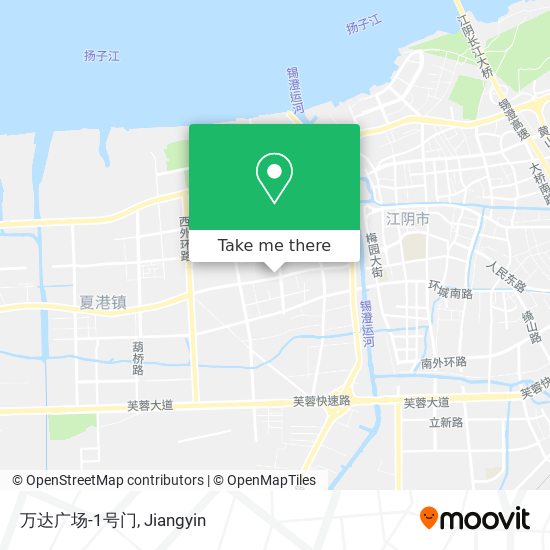 万达广场-1号门 map