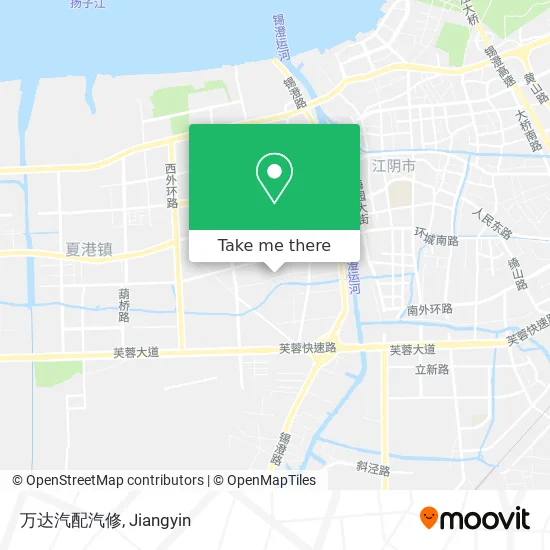 万达汽配汽修 map