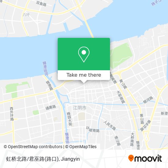 虹桥北路/君巫路(路口) map