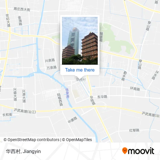 华西村 map