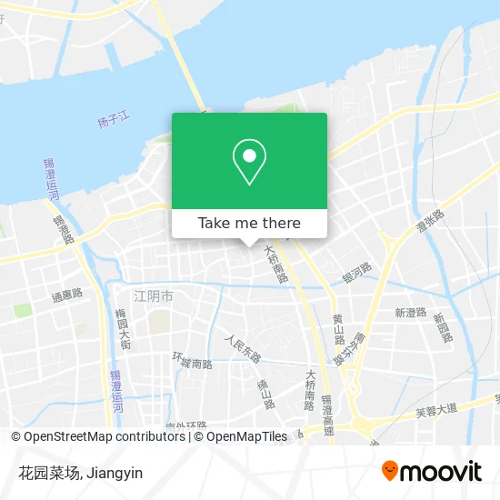 花园菜场 map