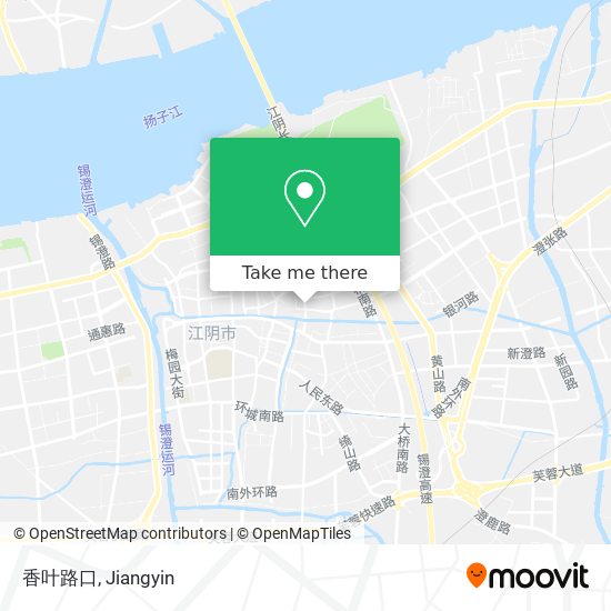 香叶路口 map
