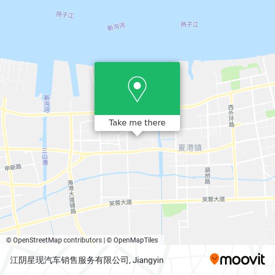 江阴星现汽车销售服务有限公司 map