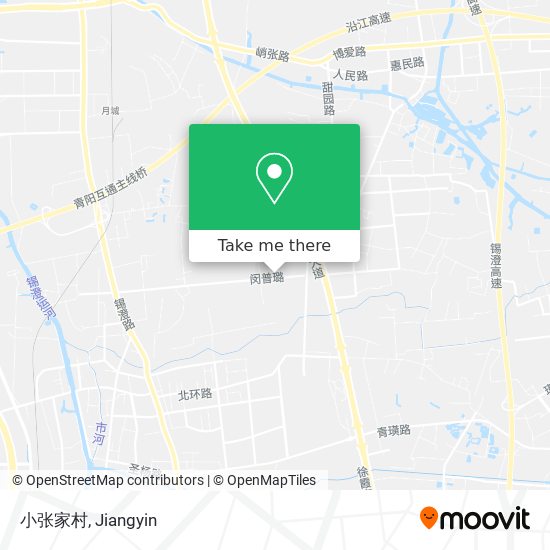 小张家村 map