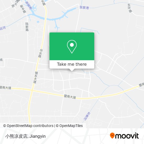 小熊凉皮店 map