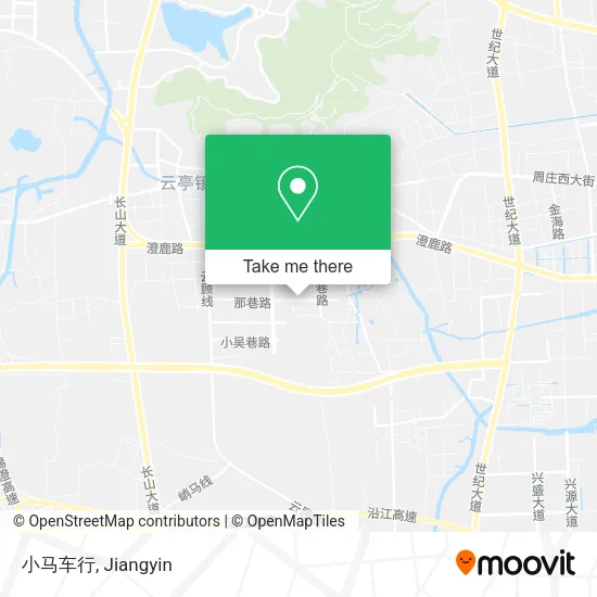 小马车行 map