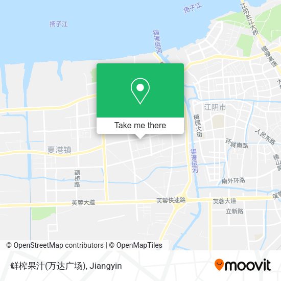 鲜榨果汁(万达广场) map