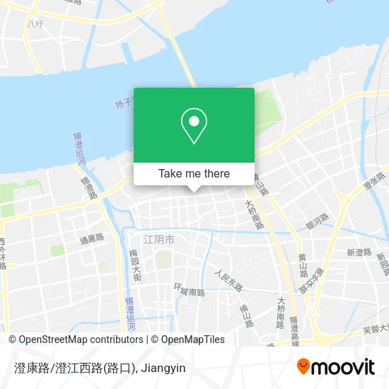 澄康路/澄江西路(路口) map