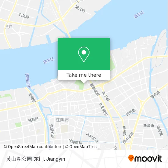 黄山湖公园-东门 map