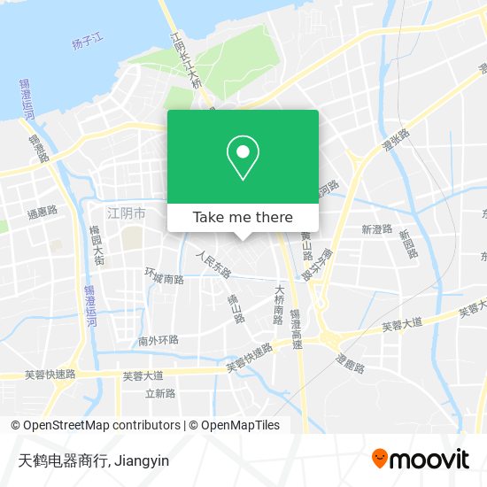 天鹤电器商行 map