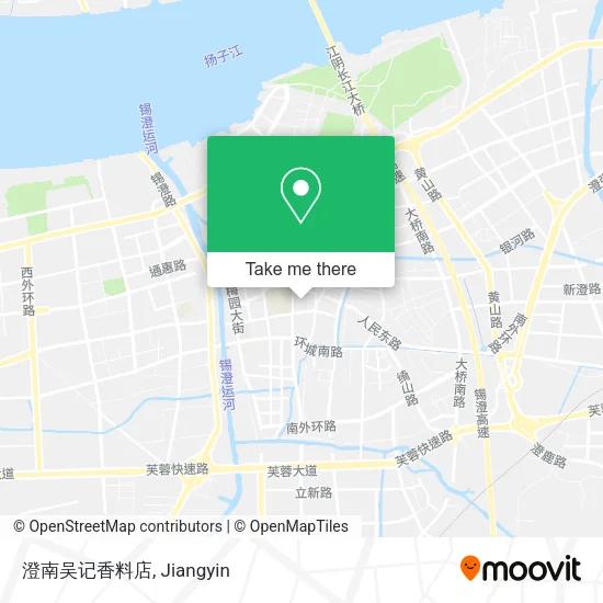 澄南吴记香料店 map