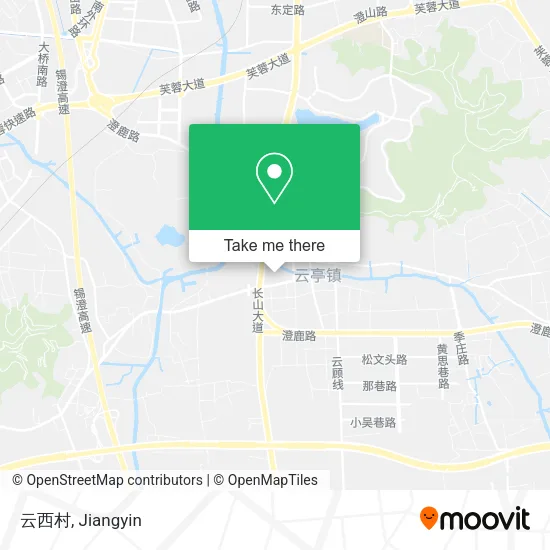 云西村 map