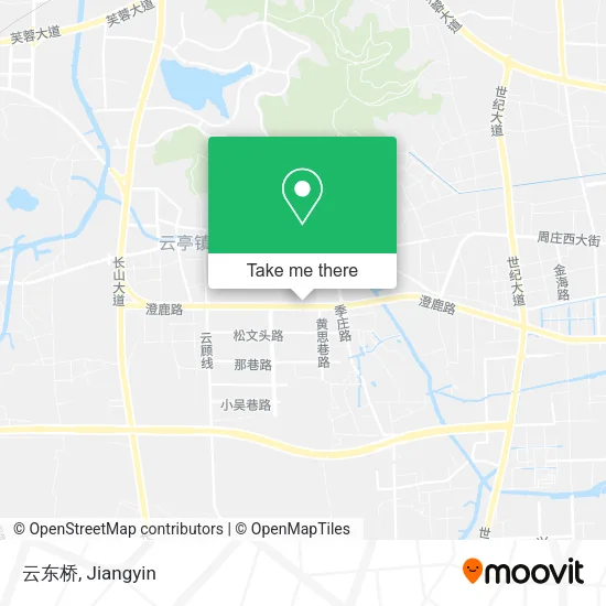 云东桥 map