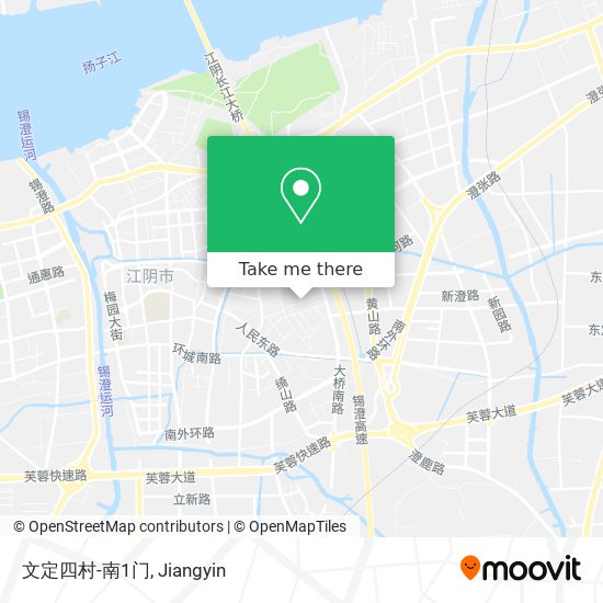 文定四村-南1门 map