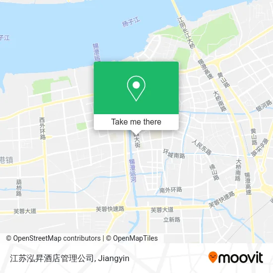 江苏泓昇酒店管理公司 map