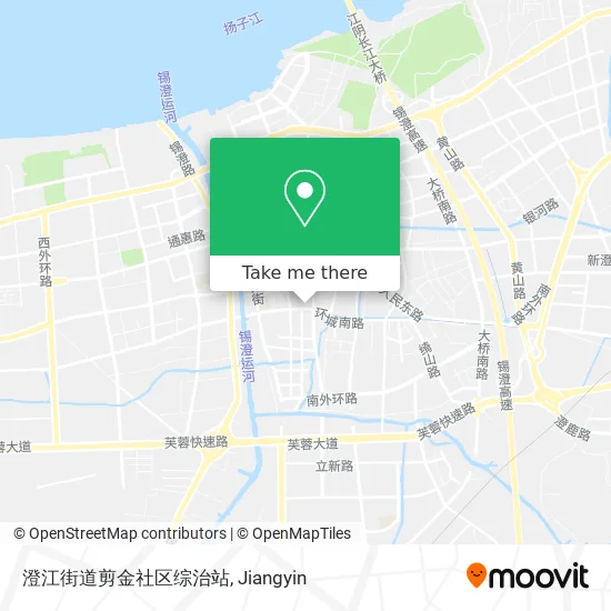 澄江街道剪金社区综治站 map
