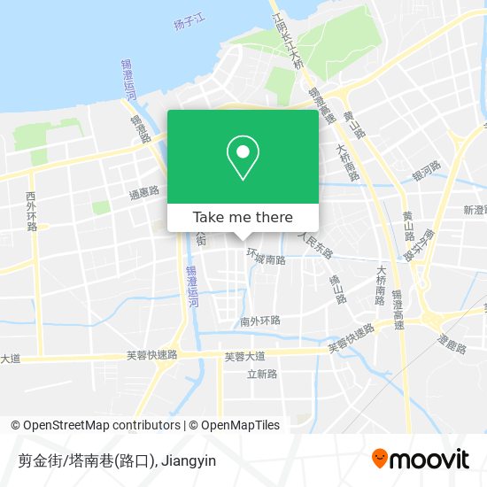 剪金街/塔南巷(路口) map
