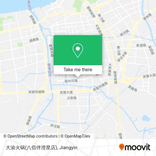 大渝火锅(八佰伴澄星店) map