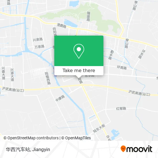 华西汽车站 map