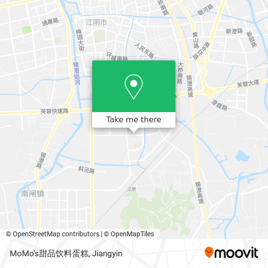 MoMo's甜品饮料蛋糕 map