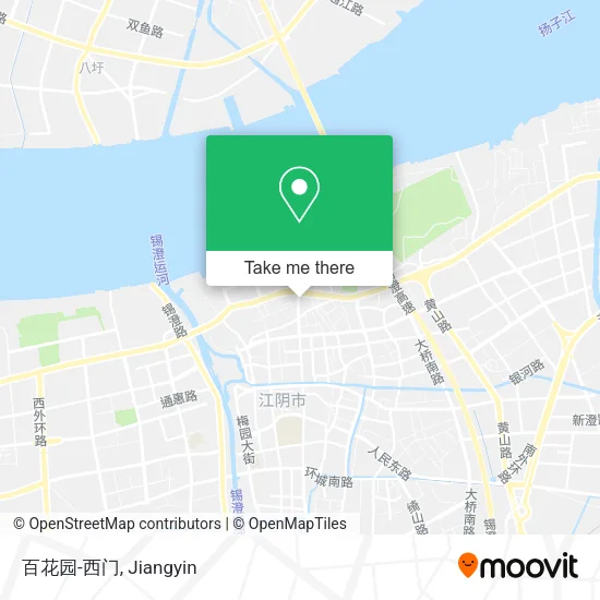 百花园-西门 map