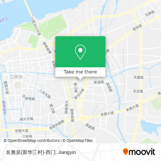 名雅居(新华三村)-西门 map