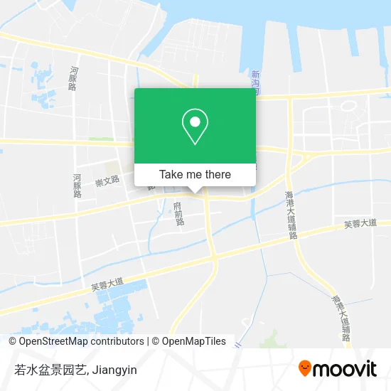 若水盆景园艺 map