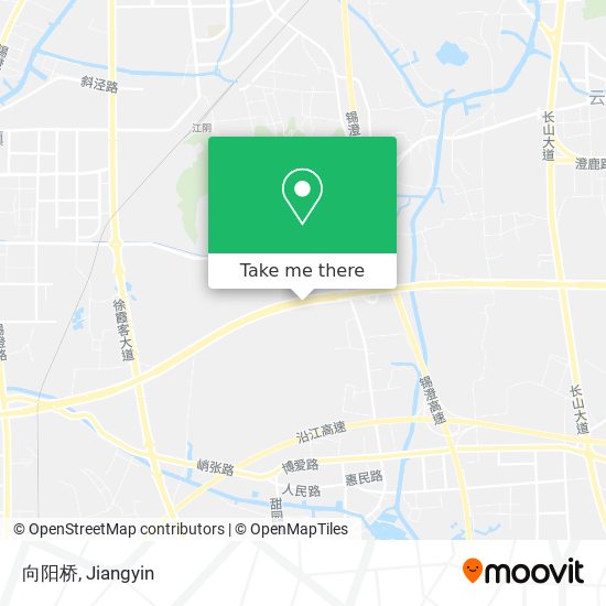 向阳桥 map